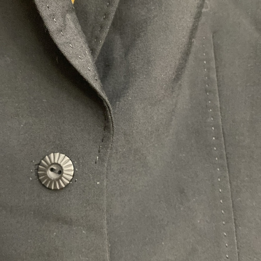 Classiques Entier Black Double Buttoned Stitched … - image 4